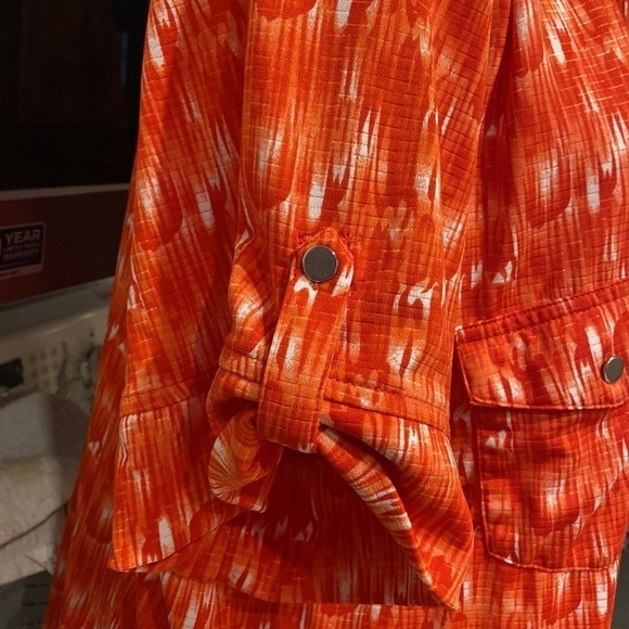 M womens Emily Daniels casual short sleeve stretch pull over plus size top 3X - Picture 2 of 5